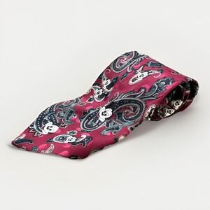 Vintage Mickey Inc Disney Mickey Mouse Paisley Necktie 58"L x 4"W